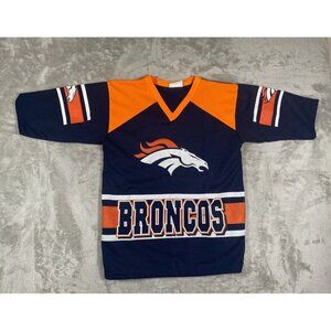 Vintage Denver Broncos Peyton Manning #18 Jersey - NFL Team Glasgow - Rare Throw